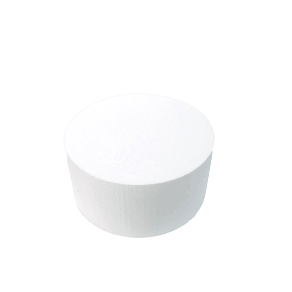 ROUND 12 INCH x 4 INCH DUMMY CAKE FOAM