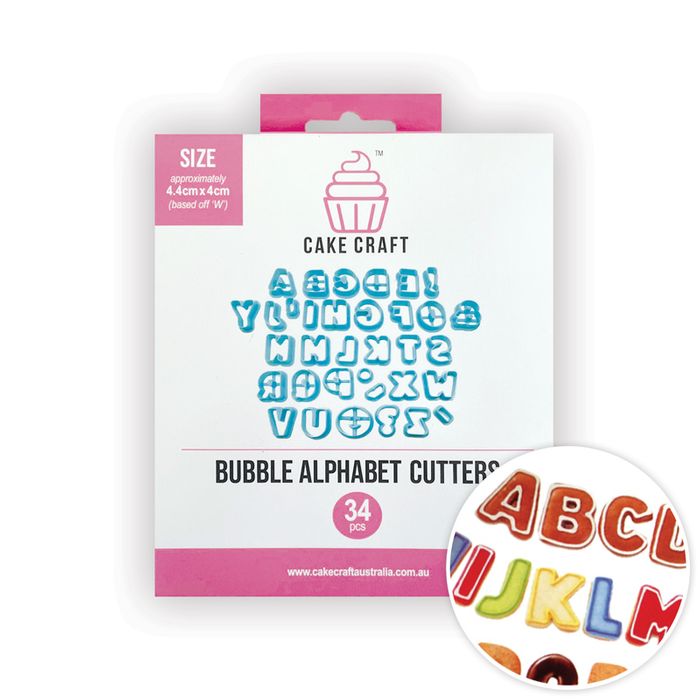 Alphabet cutters outlet for cake decorating