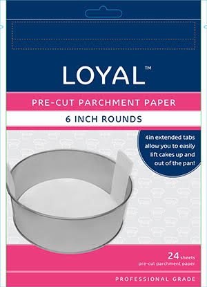 Loyal Pre cut Parchment Rounds 6in