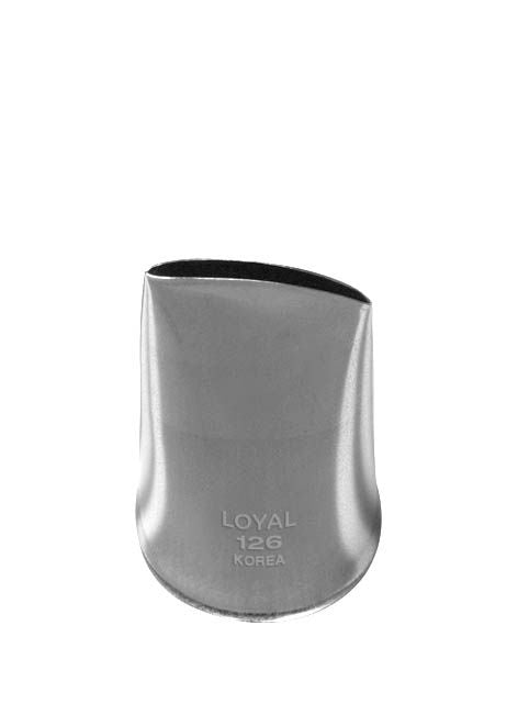 Loyal Piping Tip 126 PETAL MEDIUM S/S