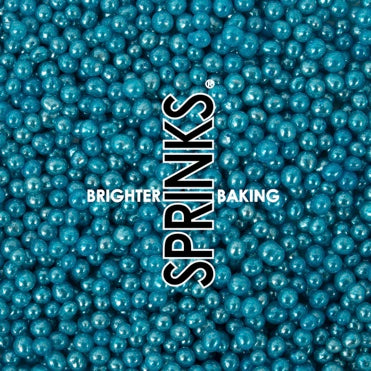 SPRINKS Cachous BLUE 4mm 85g - Cake Decorating Central