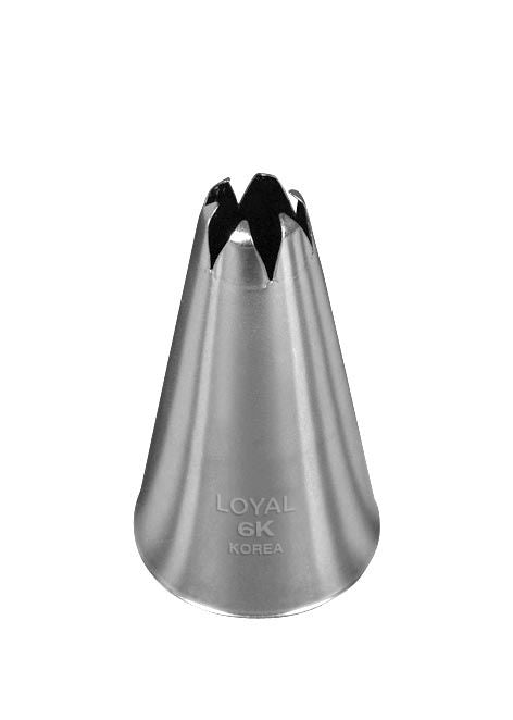 Loyal Piping Tip C6K Closed Star MED