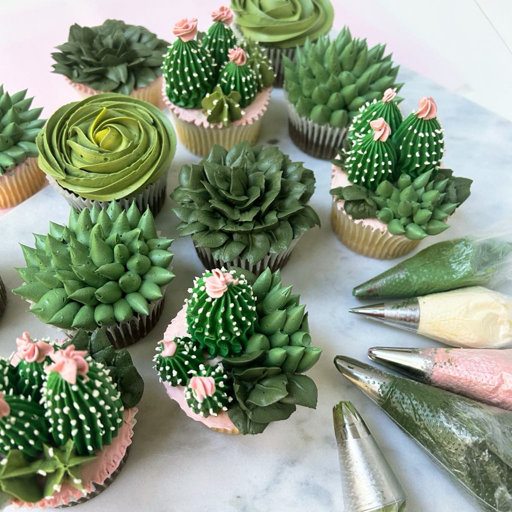 Buttercream Succulents Cupcakes with Dulce Trio | Thursday 12 September | 7pm | Castle Hill