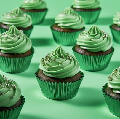 Baking Cups Medium GREEN - Cake Decorating Central