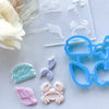 Dream Big Little Mermaid Mini Toppers by Cake Sera Sera