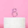 Cake Topper RAINBOW GLITTER 8