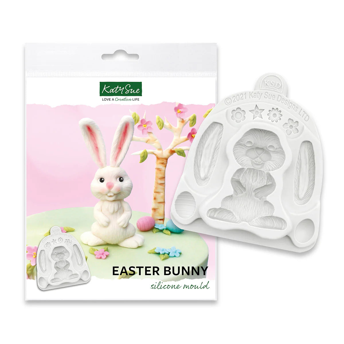 Katy Sue EASTER BUNNY Silicone Mould