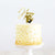 Happy 16th Gold Metal Cake Topper