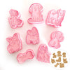 DOGS SET COOKIE CUTTERS 8 PIECES