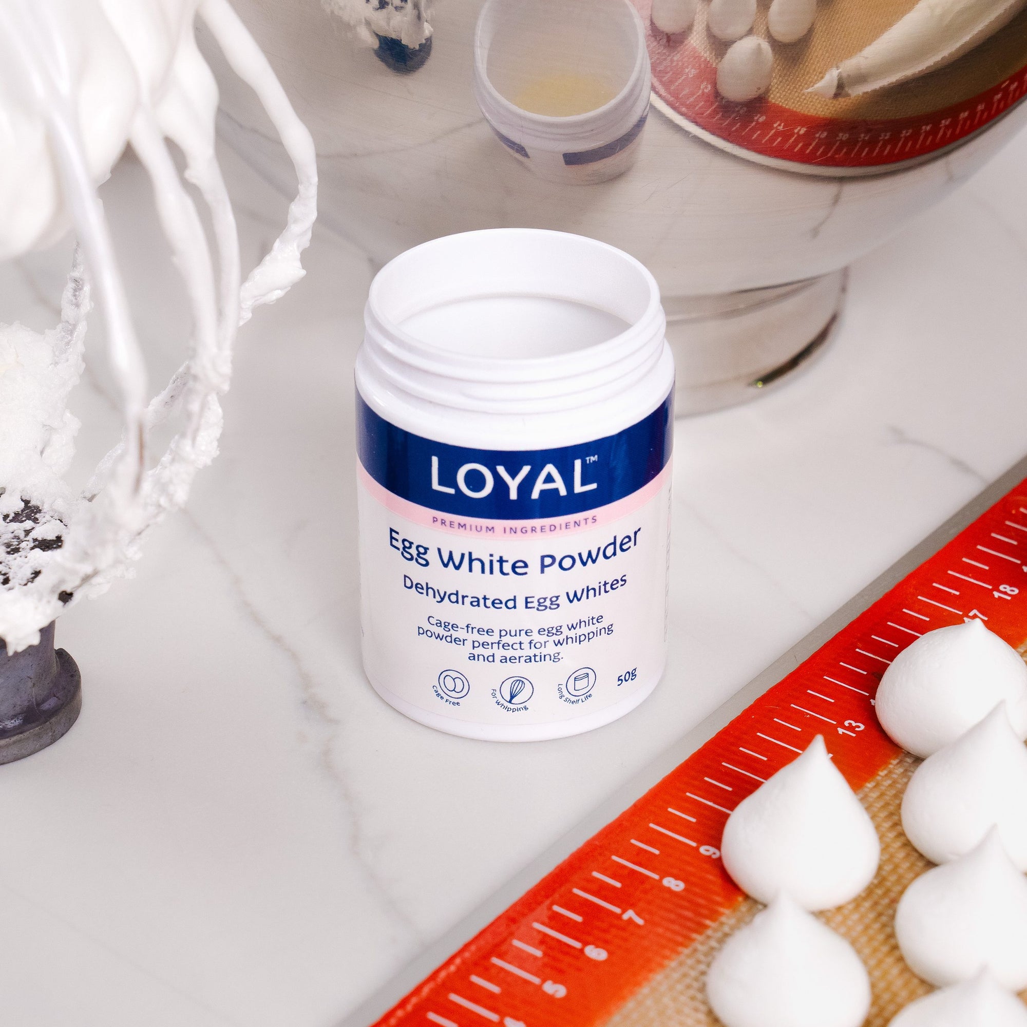 LOYAL EGG WHITE POWDER 50G