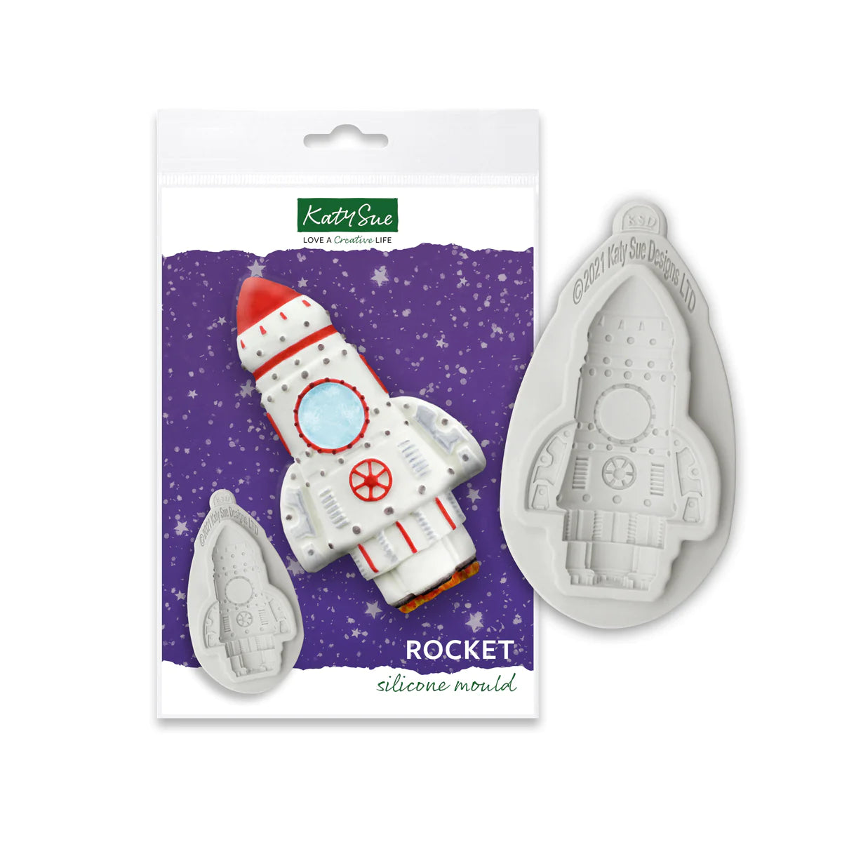 Katy Sue Rocket Silicone Mould