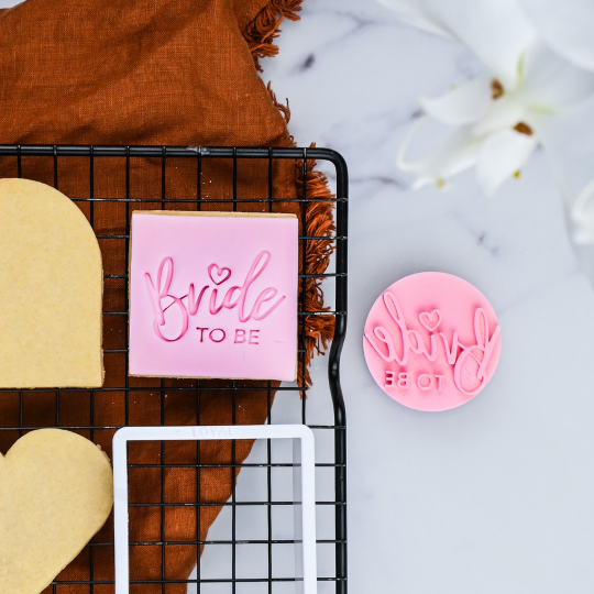 Loyal Bride to Be Cookie Embosser