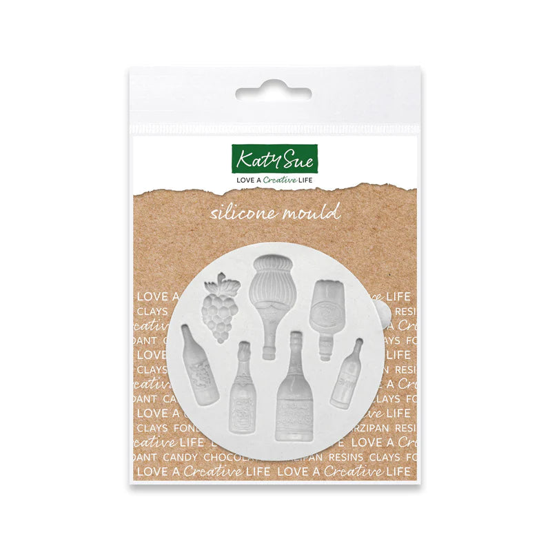 Katy Sue Miniature Assorted Bottles Silicone Mould