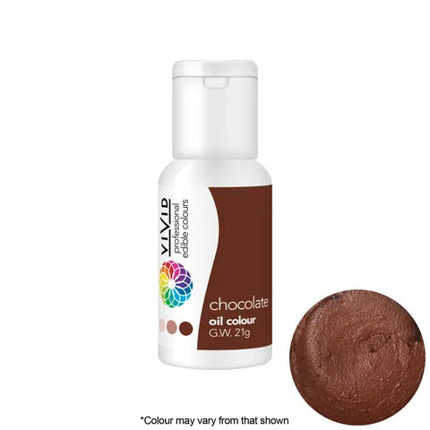 VIVID OIL COLOUR CHOCOLATE 21G