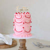 EIGHTEEN GOLD + OPAQUE Layered Cake Topper