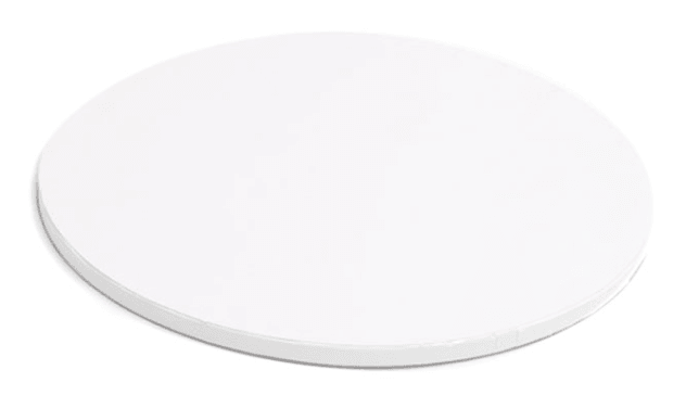 Round 8 Inch White Cake Drum 10mm Thickness Cake Decorating Central