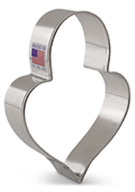 HEART PADLOCK by LILALOA COOKIE CUTTER