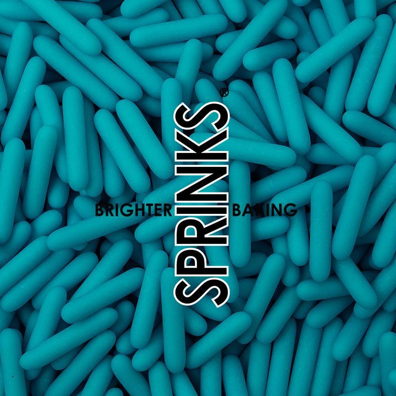 SPRINKS Matte Rods TURQUOISE 500g - Cake Decorating Central