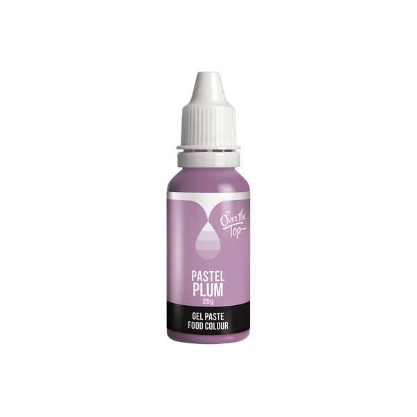 Over The Top Pastel PLUM Food Gel Colour 25g