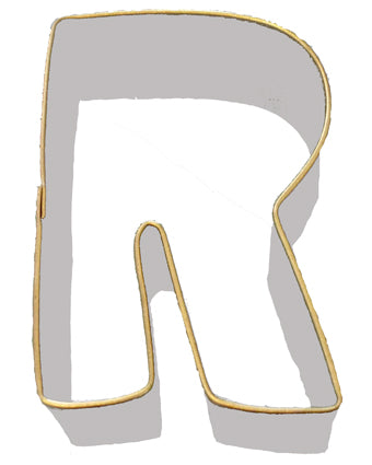 LETTER R COOKIE CUTTER