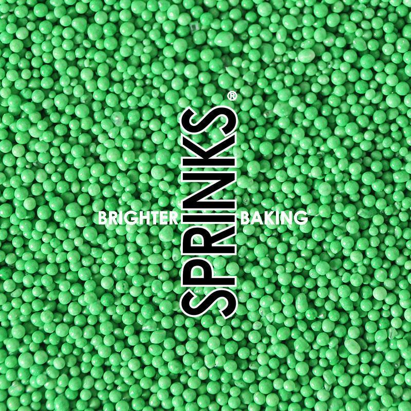 SPRINKS Nonpareils GREEN 500g - Cake Decorating Central