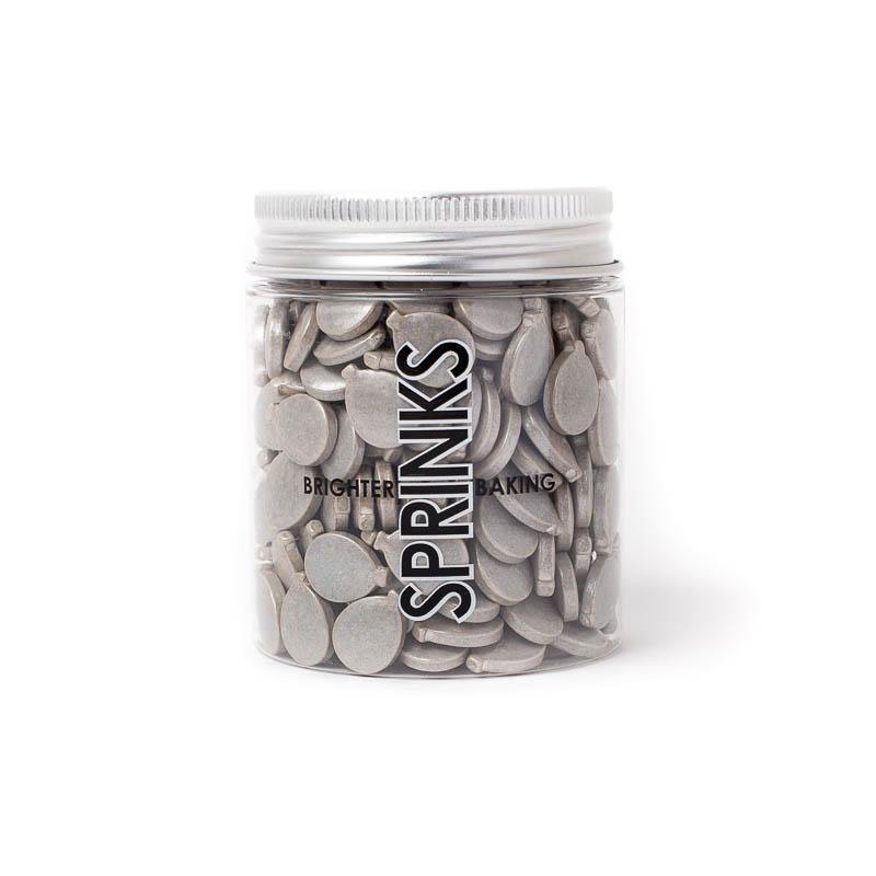 SPRINKS Sprinkles BALLOONS WHITE 85g - Cake Decorating Central