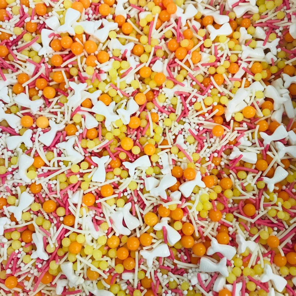 SUNSHINE & MERMAIDS 100g Sprinkle Mix - Cake Decorating Central